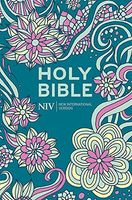NIV Pocket Floral Hardback Bible