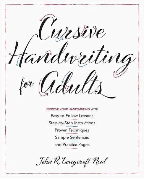 Cursive Handwriting for Adults