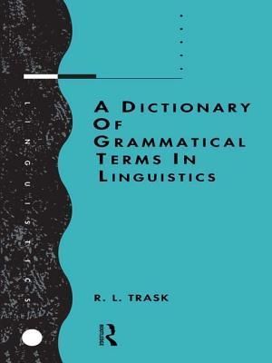 A Dictionary of Grammatical Terms in Linguistics