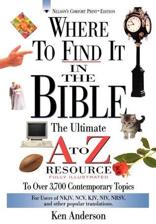 Where to Find it in the Bible