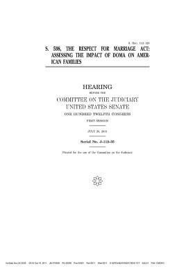 S. 598, the Respect for Marriage Act