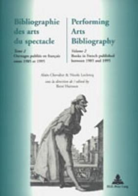 Bibliographie Des Arts Du Spectacle