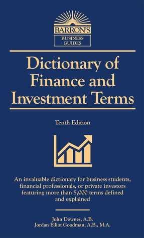 Dictionary of Finance and Investment Terms