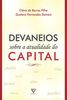 Devaneios sobre a atualidade do Capital