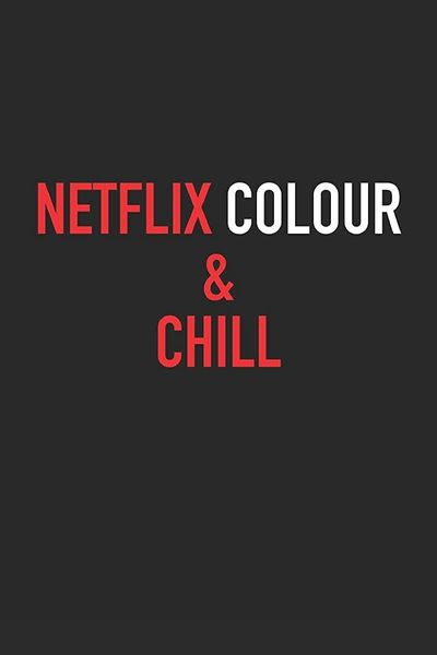 Netflix Colour & Chill Book