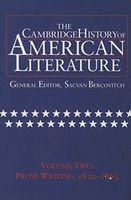 The Cambridge History of American Literature: Volume 2, Prose Writing 1820-1865