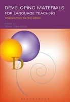 Developing Materials for Language Teaching