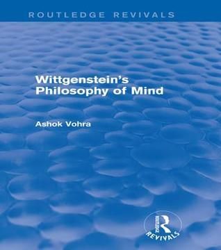 Wittgenstein's Philosophy of Mind (Routledge Revivals)