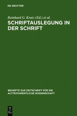 Schriftauslegung in der Schrift