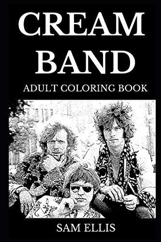 Cream Band Adult Coloring Book