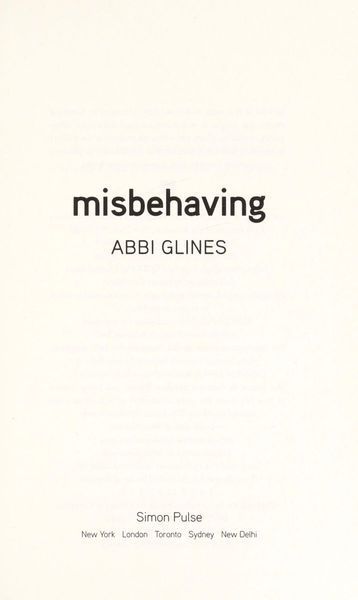 Misbehaving