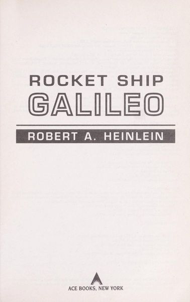 Rocket Ship Galileo