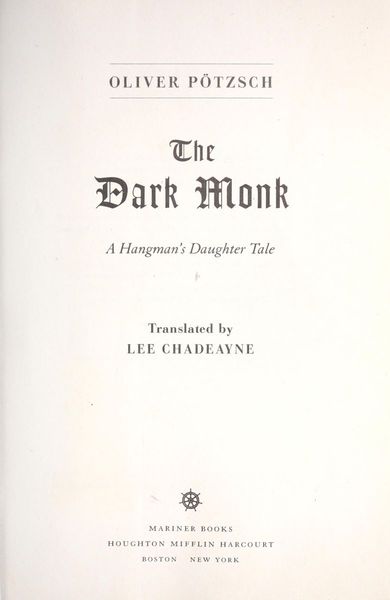 The Dark Monk