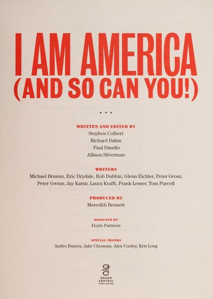 Cover of I Am America (And So Can You!)