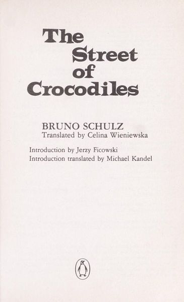 The Street of Crocodiles