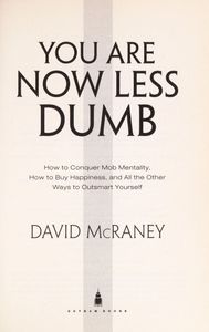 You Are Now Less Dumb