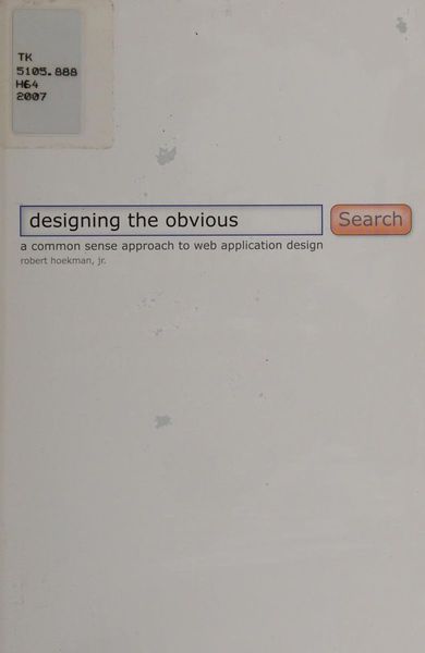 Designing the Obvious