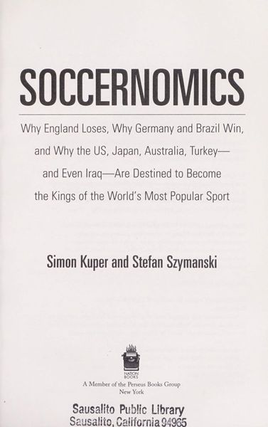 Soccernomics