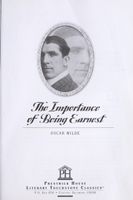 The Importance of Being Earnest