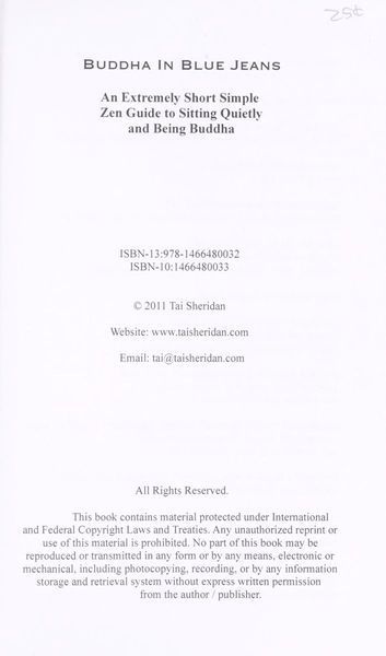 Buddha in Blue Jeans