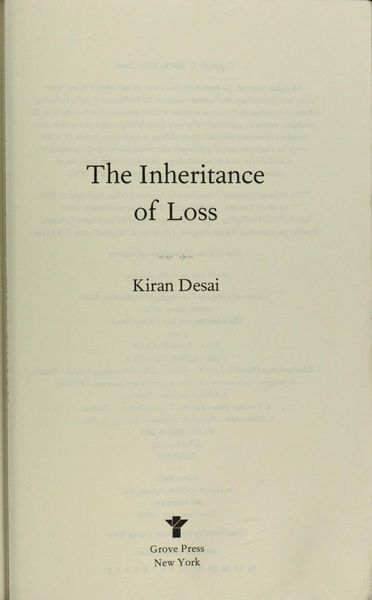 The Inheritance of Loss