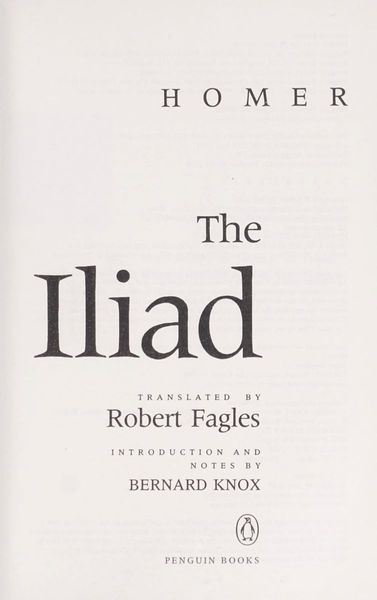 The Iliad