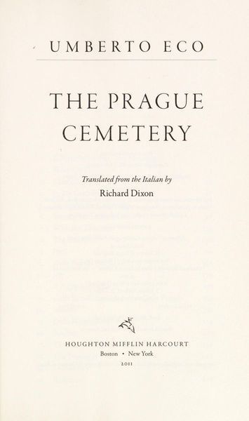 The Prague Cemetery