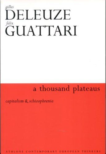 Thousand Plateaus (Athlone Contemporary European Thinkers)