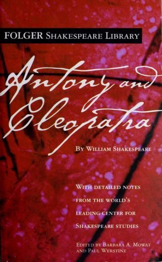 Antony and Cleopatra (Folger Shakespeare Library)