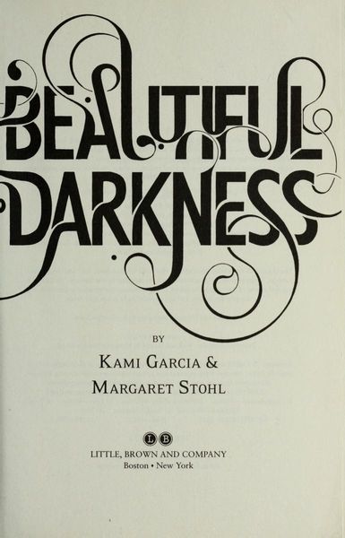 Beautiful darkness