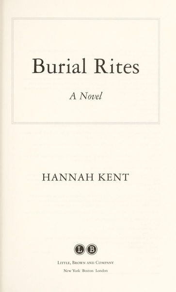 Burial rites