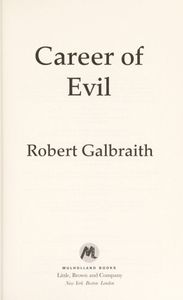 Career of evil
