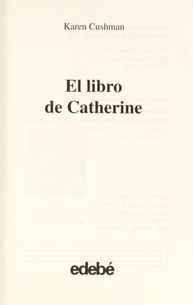 El libro de Catherine