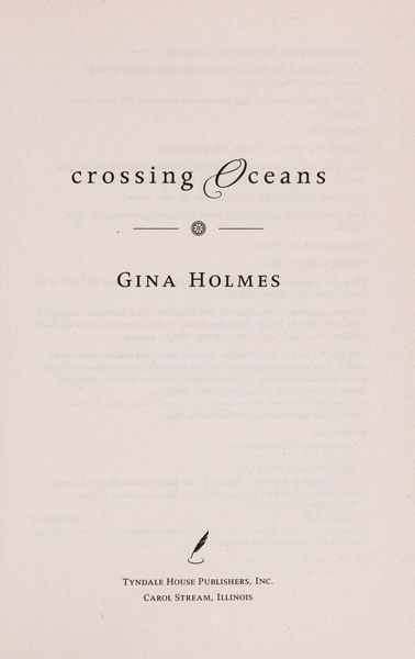 Crossing oceans