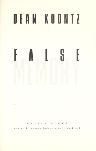 False memory