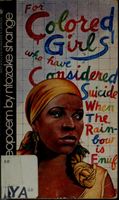For Colored Girls who have considered suicide / when the rainbow is enuf