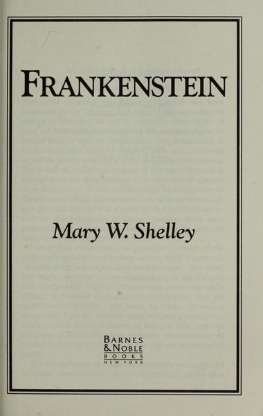 Frankenstein