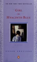 Girl in hyacinth blue