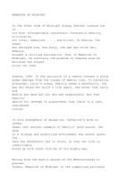 Memories of midnight.