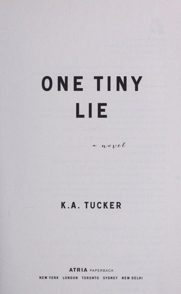 One tiny lie