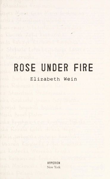 Rose under fire