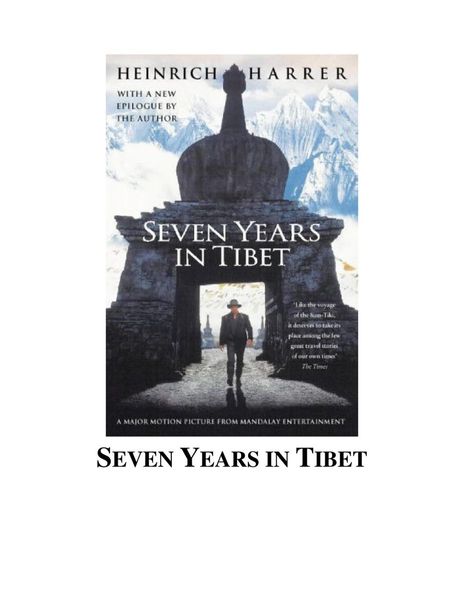 Seven years in Tibet