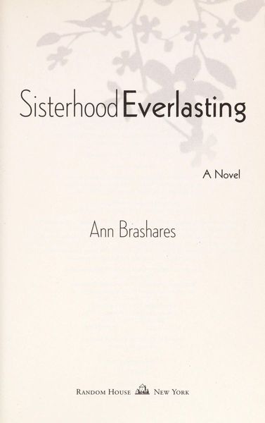 Sisterhood everlasting