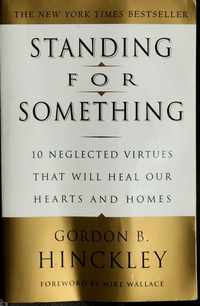 Standing for something