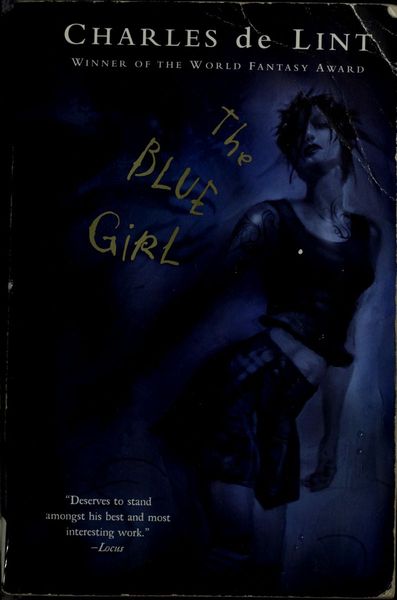 The blue girl