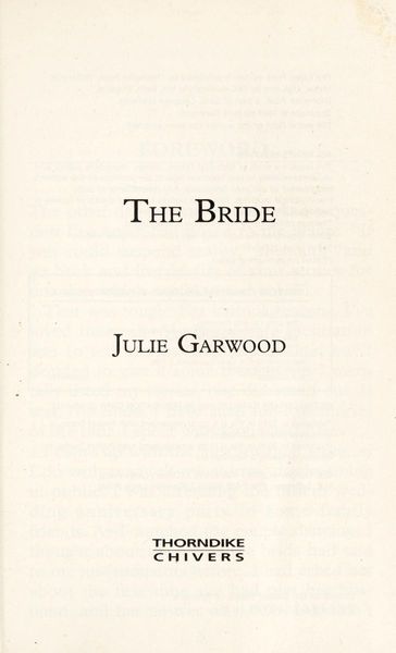 The bride