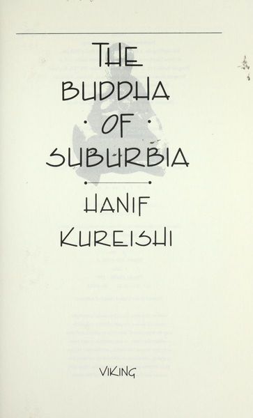 The buddha of suburbia