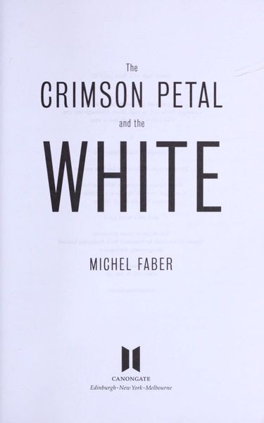 The crimson petal and the white