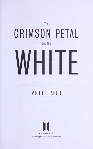 The crimson petal and the white