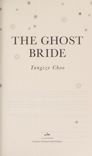 The ghost bride
